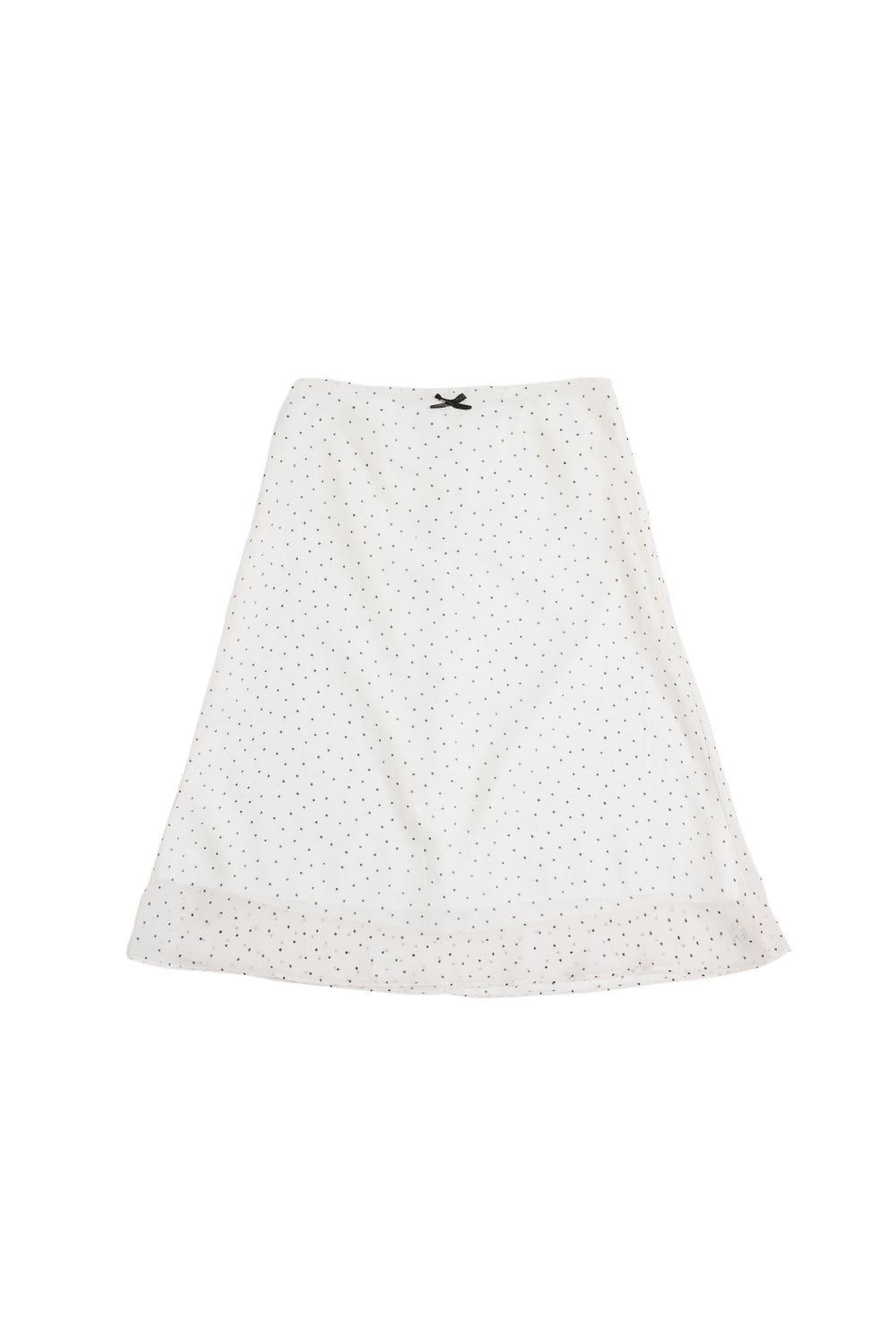 スカート papier Enfant wrapped skirt / White AMBIDEX Store 〇ブロード・レースピンタック ティアード