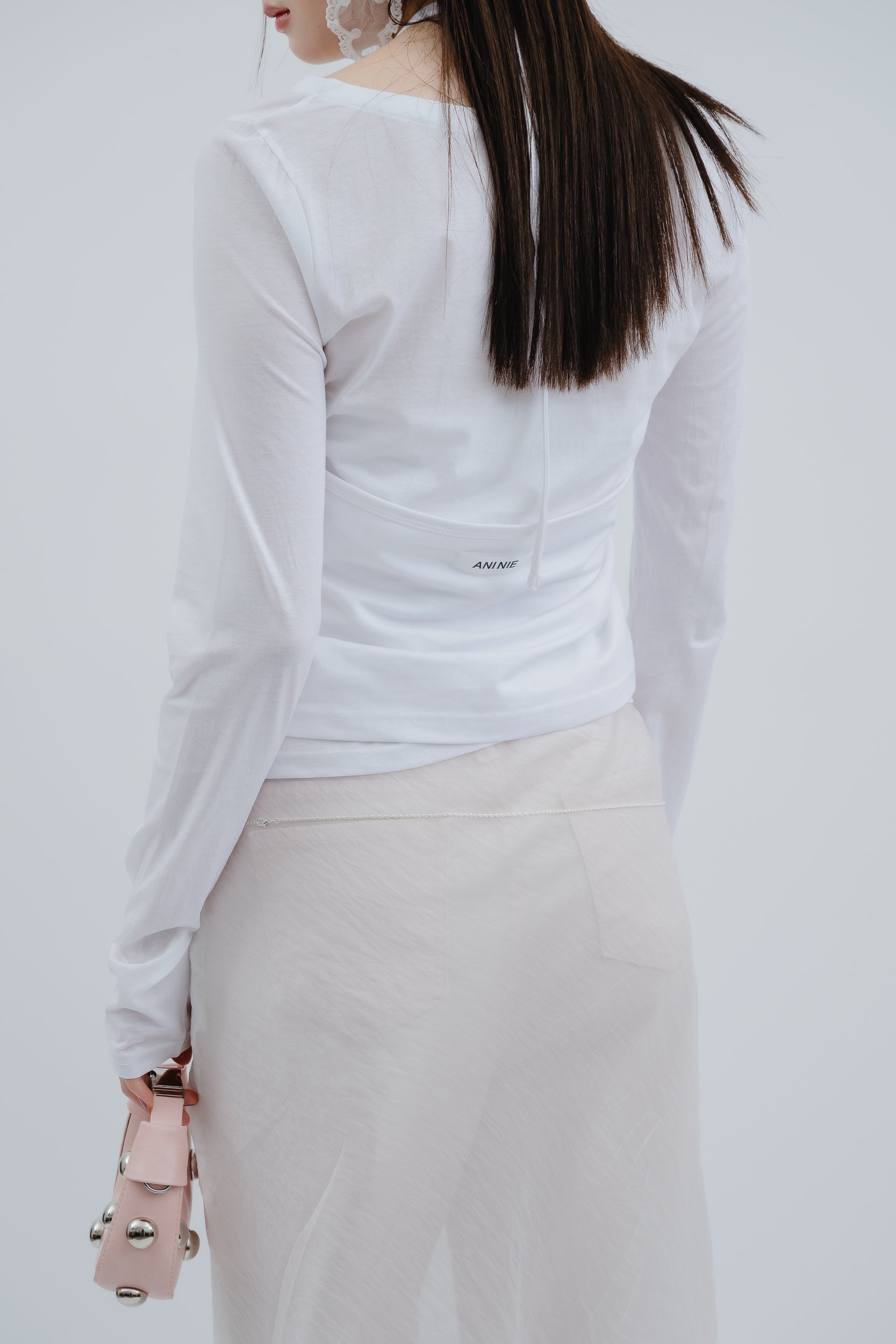 sheer layered  skirt