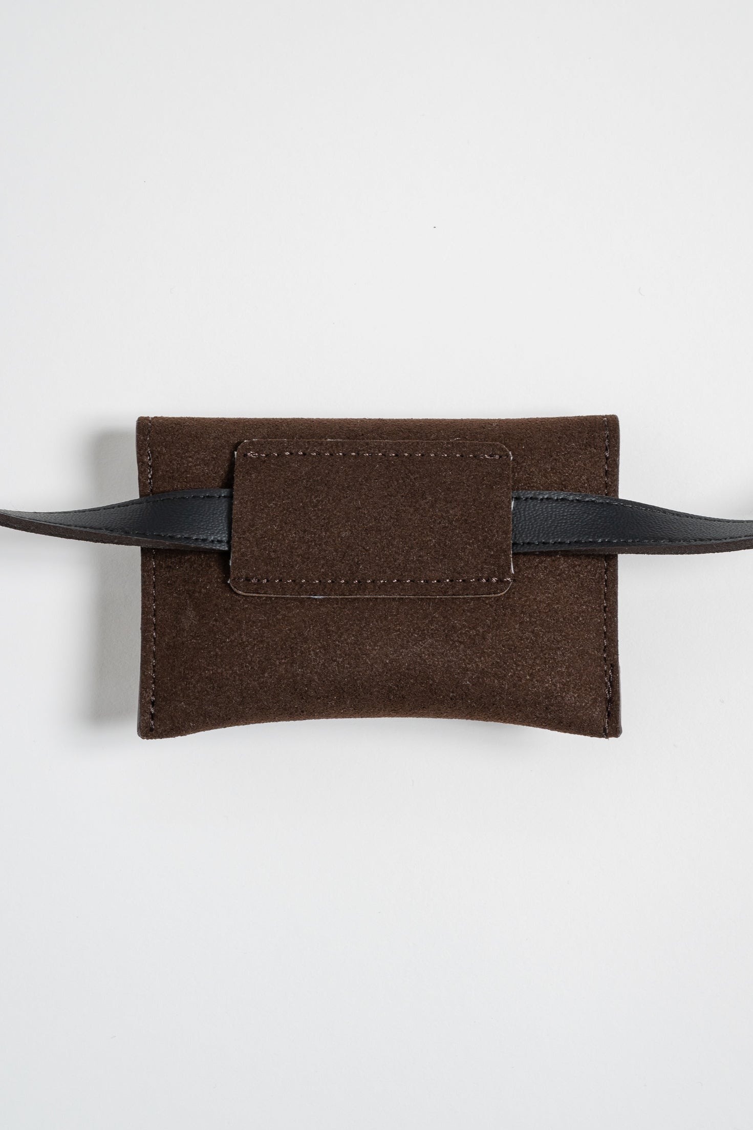 suede mini pouch